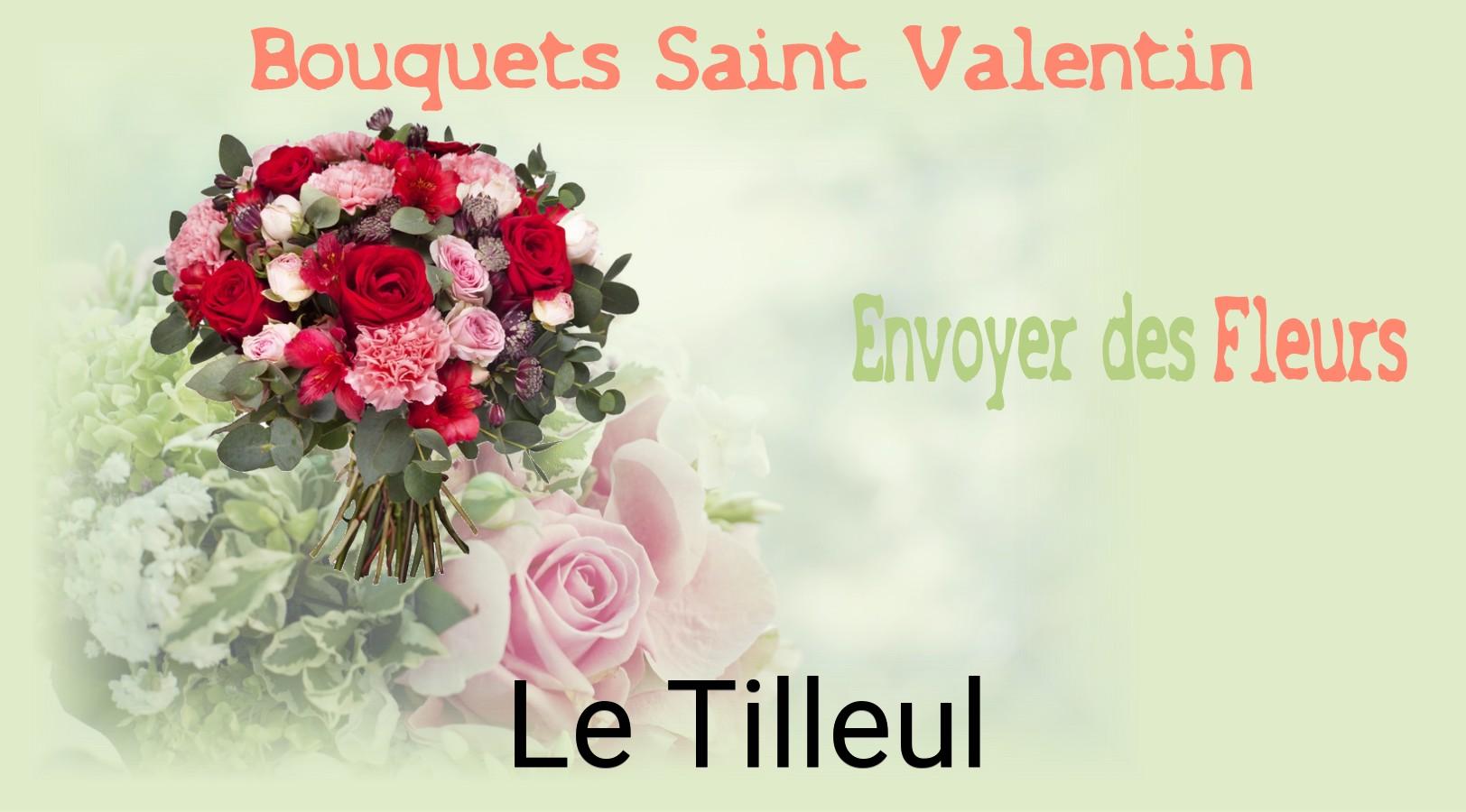 Roses de Saint-Valentin livrées à Le Tilleul